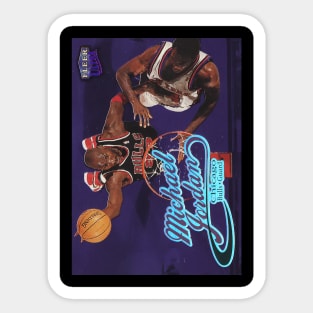 BASKETBALLART -JORDAN CARD 21 Sticker